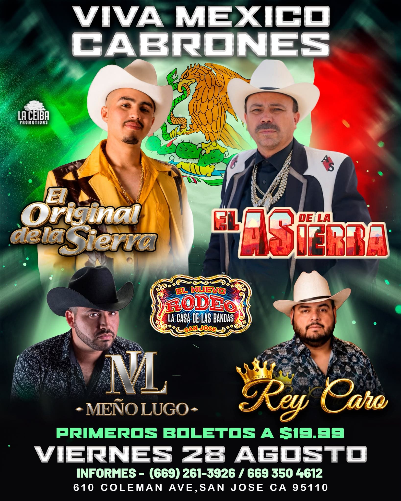 Flyer: Viva Mexico Cabrones